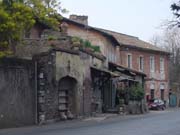 A house along Via Appia, the ancient road leading from Rome southward
