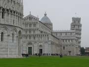 Baptistry, Cathedral, and Leaning Tower of Pisa
