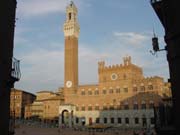 Town hall at the Piazza del Campo in Siena