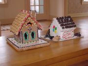 Gingerbread houses, for the Computer Science Department's annual contest
