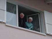 Grandparents at their house