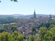 View of Bern from the Rosengarten